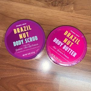 Brand New Trader Joe’s Bundle: Brazil Nut Body Butter & Brazil Nut Body Scrub